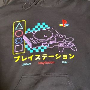 Sony Playstation 1 Retro Hoodie L